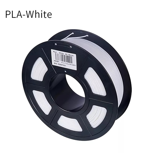 PLA Filament 3D Printing / White