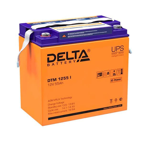 Delta Battery DTM 1255 L 12V 55АH