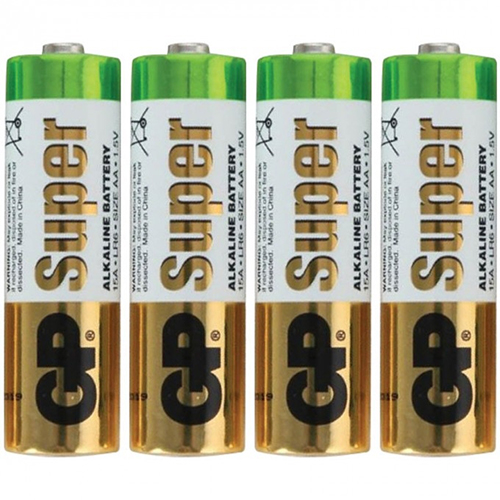 GP Super Alkaline 15ARS LR6 AA / GP 15ARS-2SB4 (4 pack)