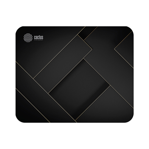 Cactus Geometry 220x180x2mm CS-MP-P02XS Black