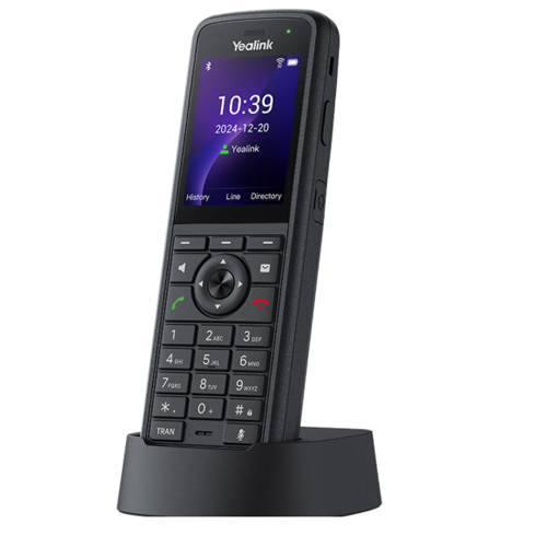 Yealink AX86R Wi-Fi IP phone with power supply