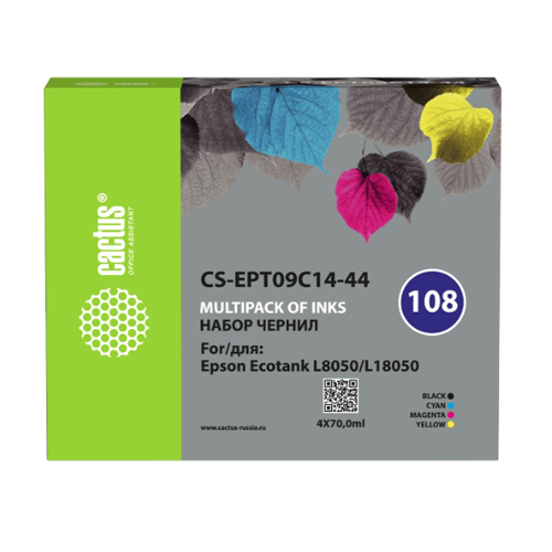 Cactus CS-EPT09C14-44 108 ink SET