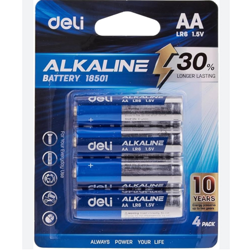 Deli E18501 AA (4 pack) blister
