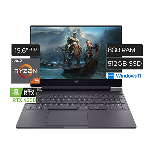 HP VICTUS 15-FB2082W Ryzen 5 8645HS/8GB/ 512GB/RTX4050/15.6"/Win11