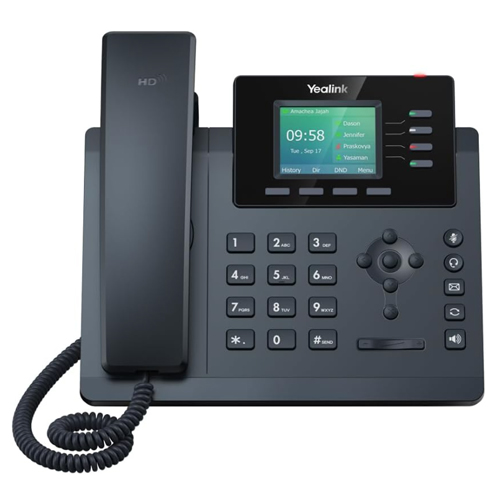 Yealink SIP-T34W IP phone with power supply