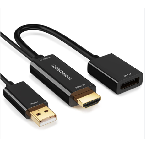 Bajeal HDMI to DP + USB adapter