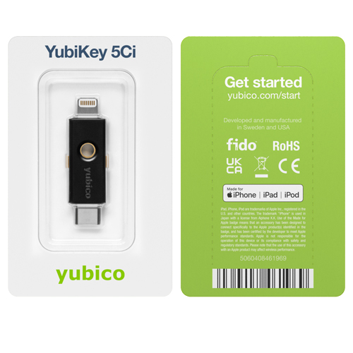 Yubico USB-C Lightning YubiKey 5Ci Security Key