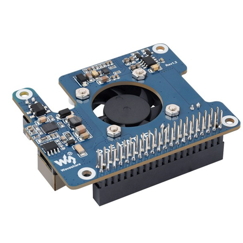 POE HAT (F) For Raspberry Pi 5