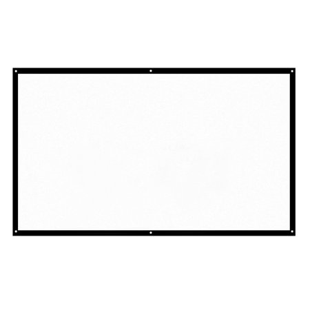Projector Movies Screen 120" White