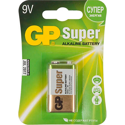 GP Super Alkaline 1604A 6LR61