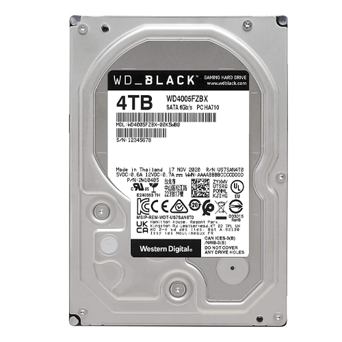 WESTERN DIGITAL 4TB SATA HDD/ WD4005FZBX
