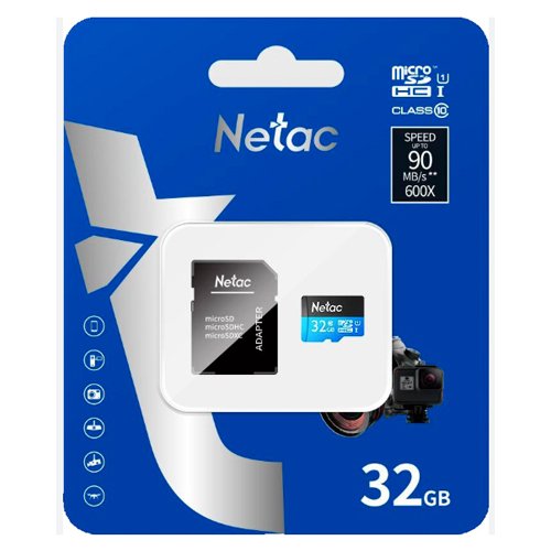 Netac microSDHC 32GB SD Card