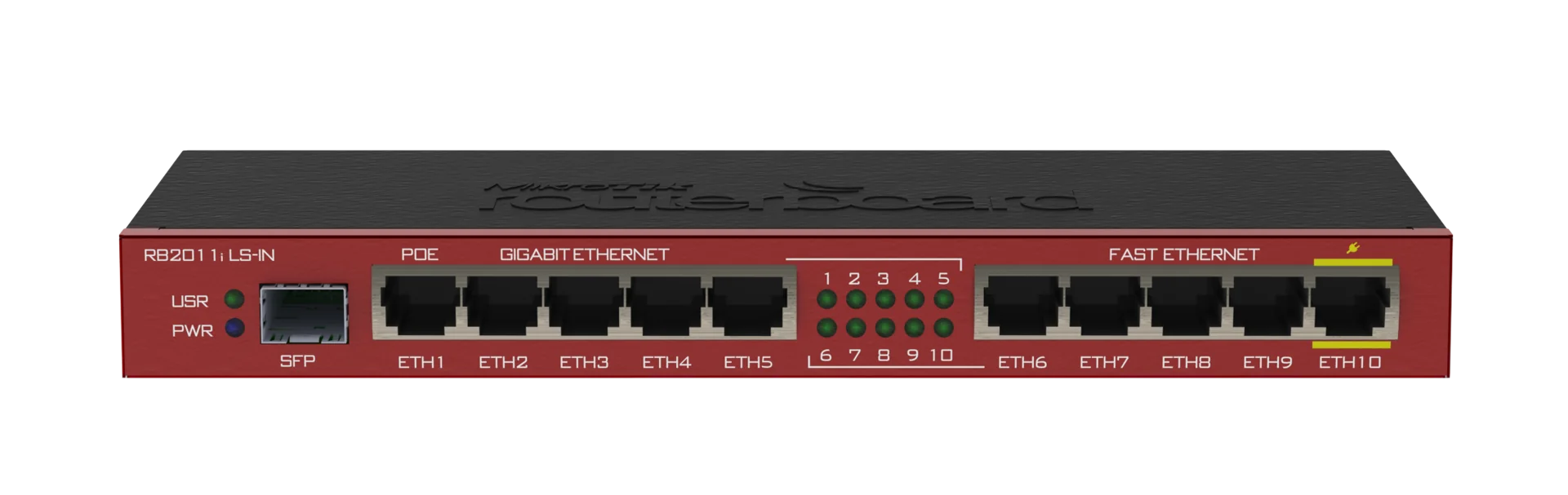 Mikrotik RB2011ILS-IN Wired Router Gigabit Ethernet