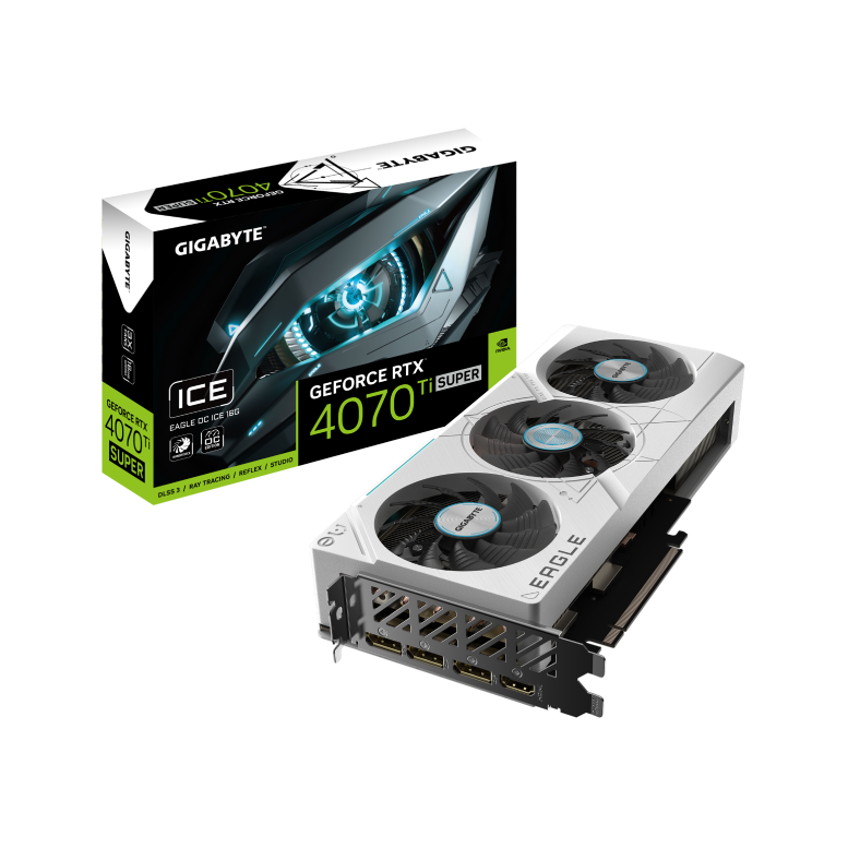 GIGABYTE EAGLE ICE GEFORCE RTX 4070 Ti SUPER OC 16GB GDDR6