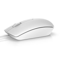 Dell MS116 Optical USB Wired Mouse white