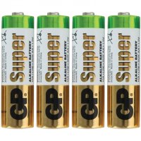 GP Super Alkaline 15ARS LR6 AA / GP 15ARS-2SB4 (4 pack)