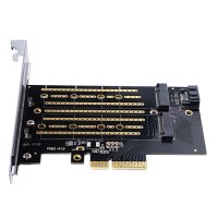 Bajeal  PCIe4x to Dual  NVMe Expansion Card M.2 NVMe
