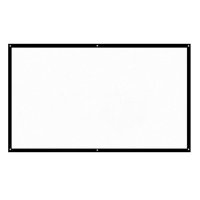Projector Movies Screen 120" White