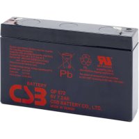 CSB RUM 6290 F2 UPS  6V 7.2AH